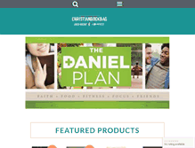 Tablet Screenshot of christianbookbag.com